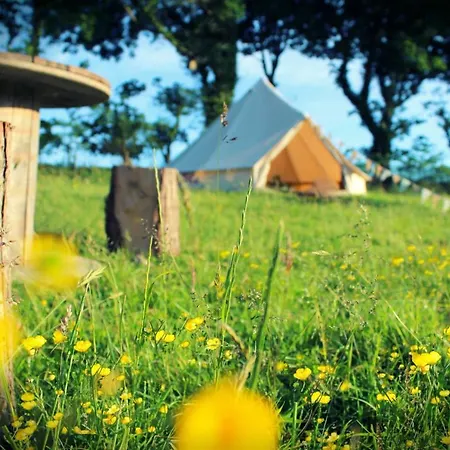 Stargazer Bell Tent - Hang Out Zone Campingplads *
