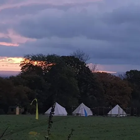 Campingplads Stargazer Bell Tent - Hang Out Zone